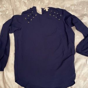Michael Kors lace up shirt